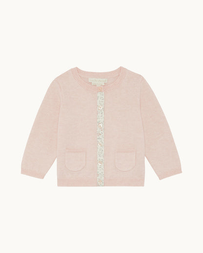 Casey Baby Cardigan - Pink