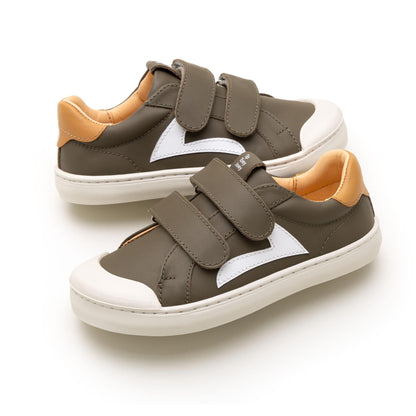 Kid Sneakers Hopper - Mineral Green/ White/ Hay