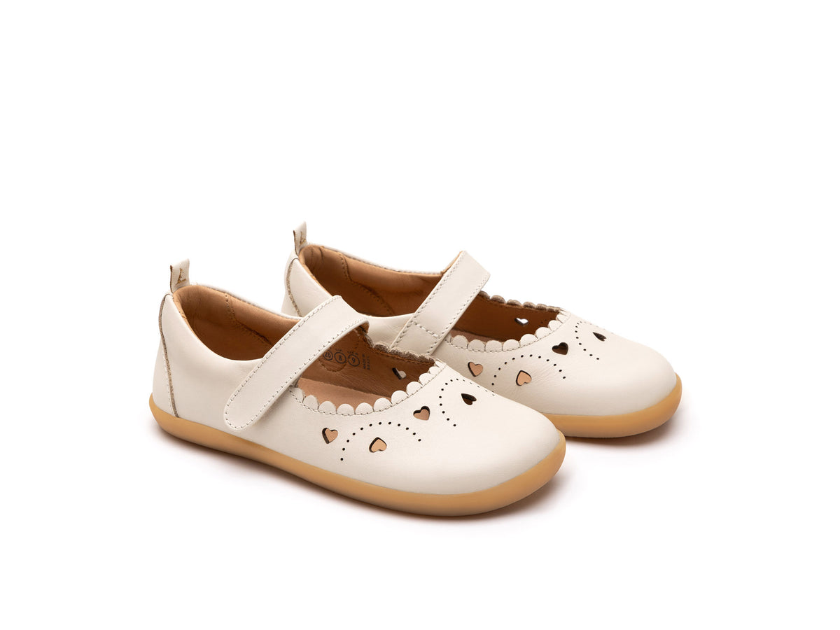 Kid Mary Janes Sweetheart - Tapioca