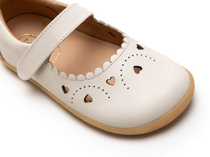 Kid Mary Janes Sweetheart - Tapioca