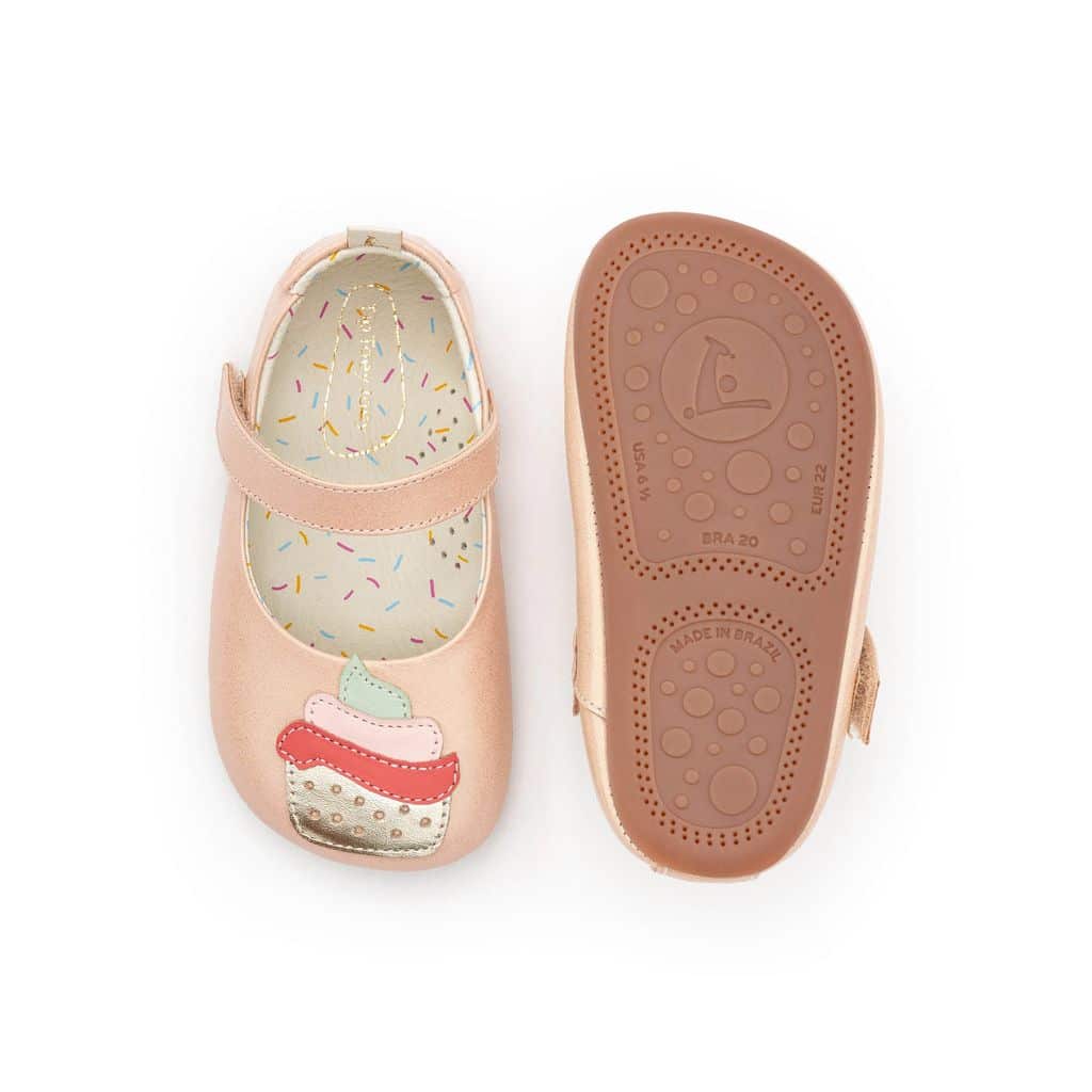 Toddler Mary Janes Cupcake - Candy Dream/Blossom Pink