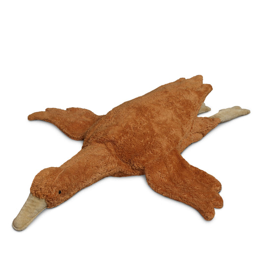 Cuddly Animal Goose large | rust