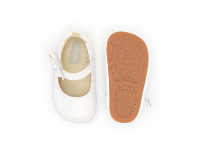 Toddler Mary Janes Dorothy - Patent White