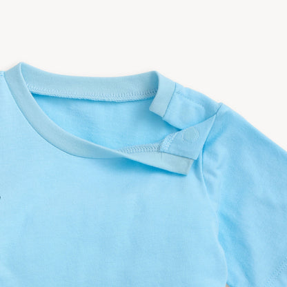 Peek-A-Pocket T-Shirt & Shorts Set - Check Bag