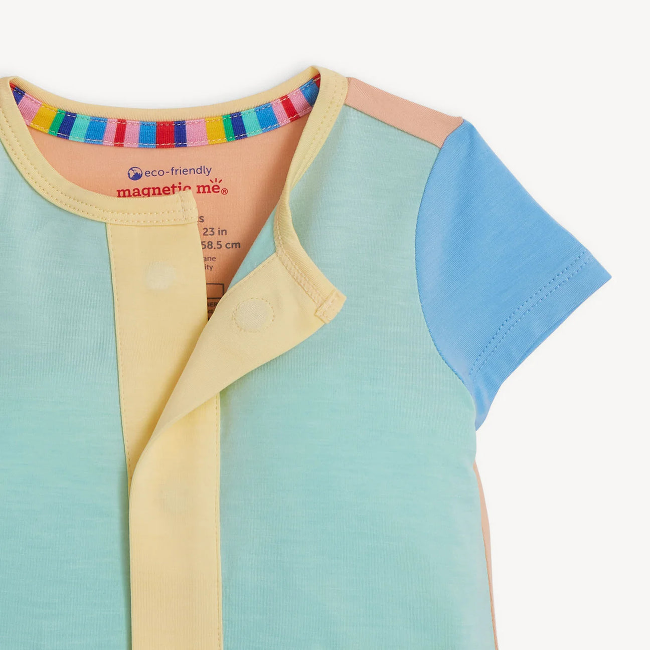 Colorblock Aloe Double Pocket Short Romper