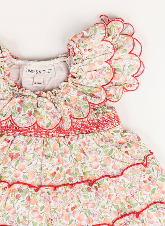 Mimi Dress - Peach Blossom