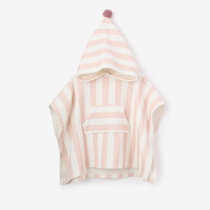 Beach Poncho Coverup Pale Pink - PINK