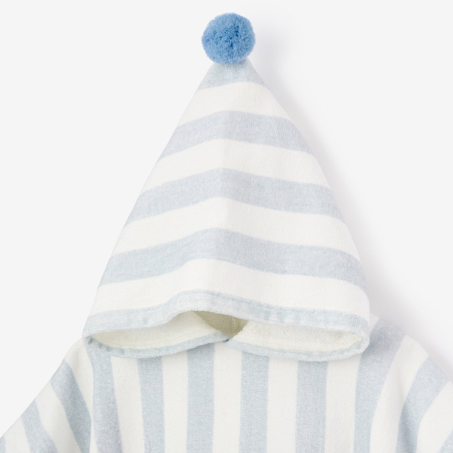 Beach Poncho Coverup Pale Blue - BLUE