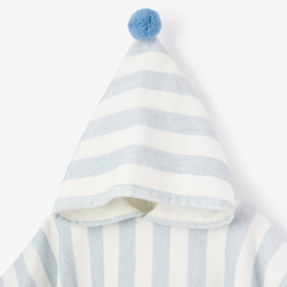 Beach Poncho Coverup Pale Blue - BLUE