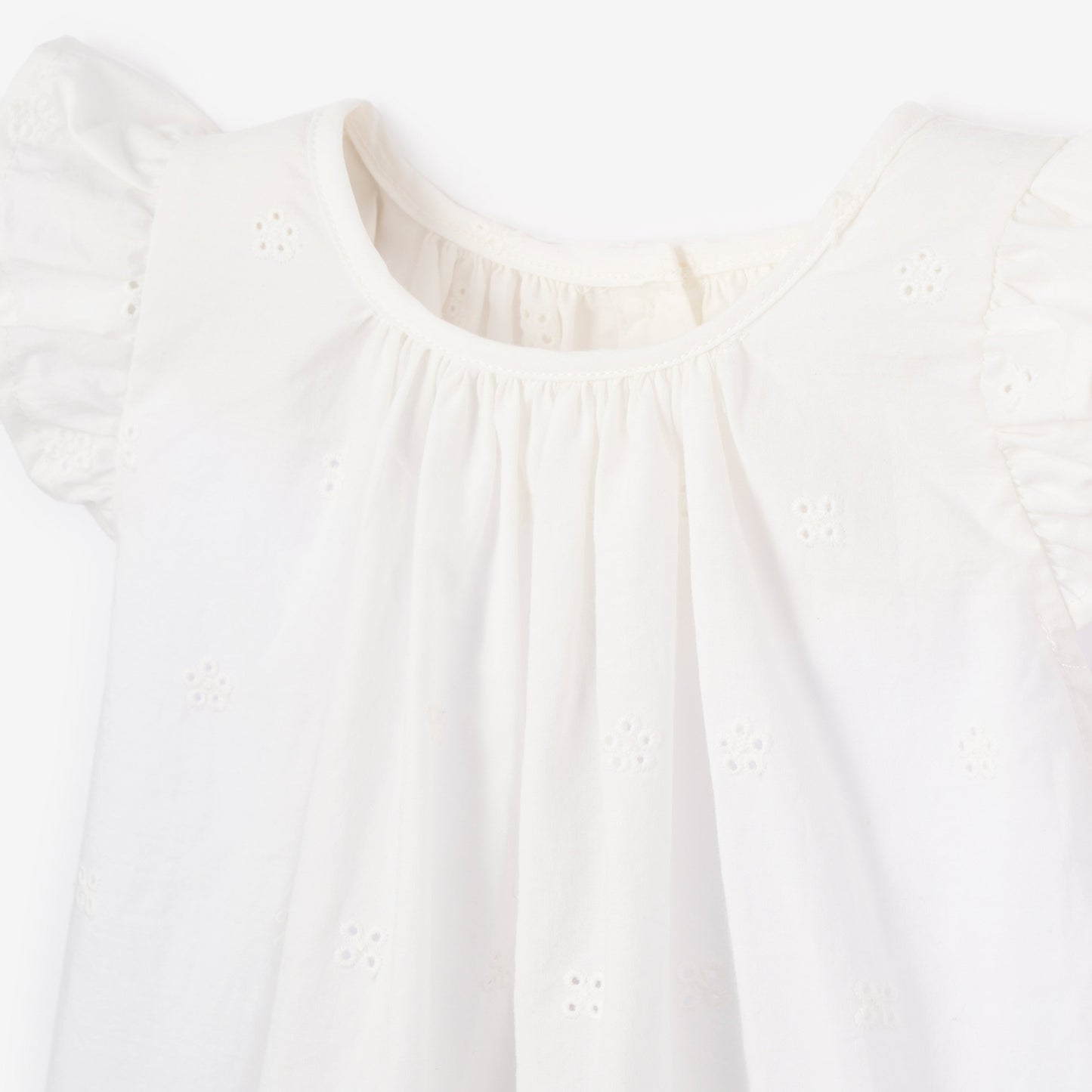Eyelet Top w/ Swan Toile Bloomers - PINK