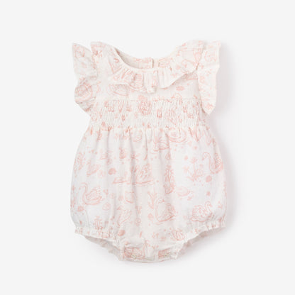 Swan Toile Bubble - PINK
