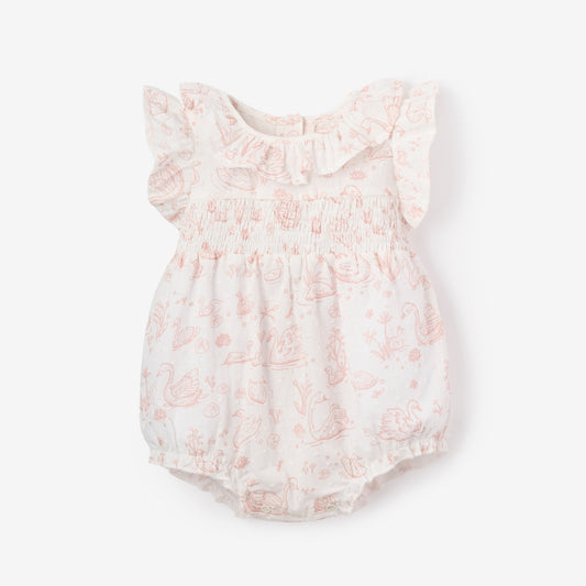 Swan Toile Bubble - PINK