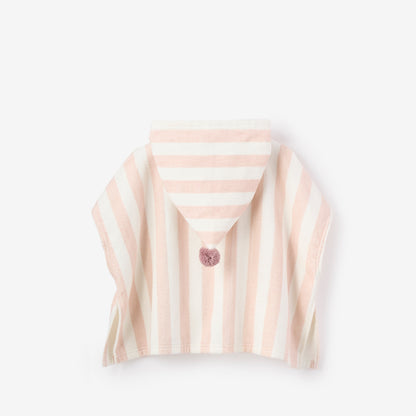 Beach Poncho Coverup Pale Pink - PINK