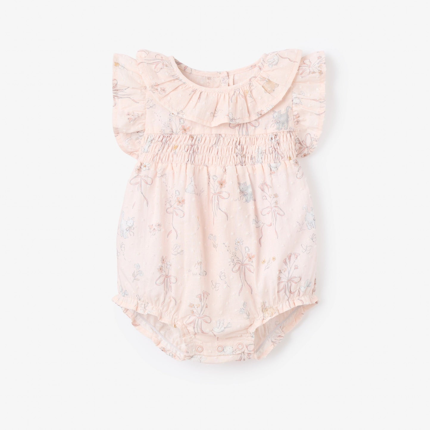 Fleur de Provence Smocked Bubble