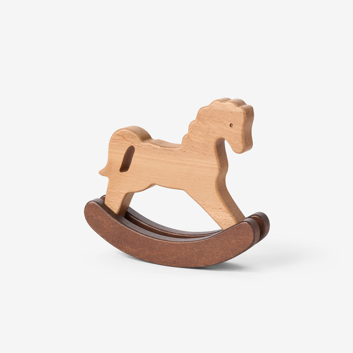 Elegant Baby Wooden Toy Horse Rocker