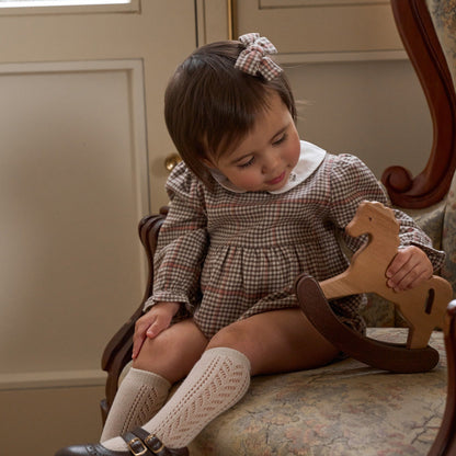 Elegant Baby Wooden Toy Horse Rocker