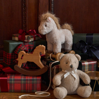Elegant Baby Wooden Toy Horse Rocker