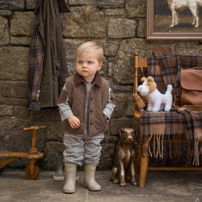 Elegant Baby Hounds & Heritage Quilted Vest