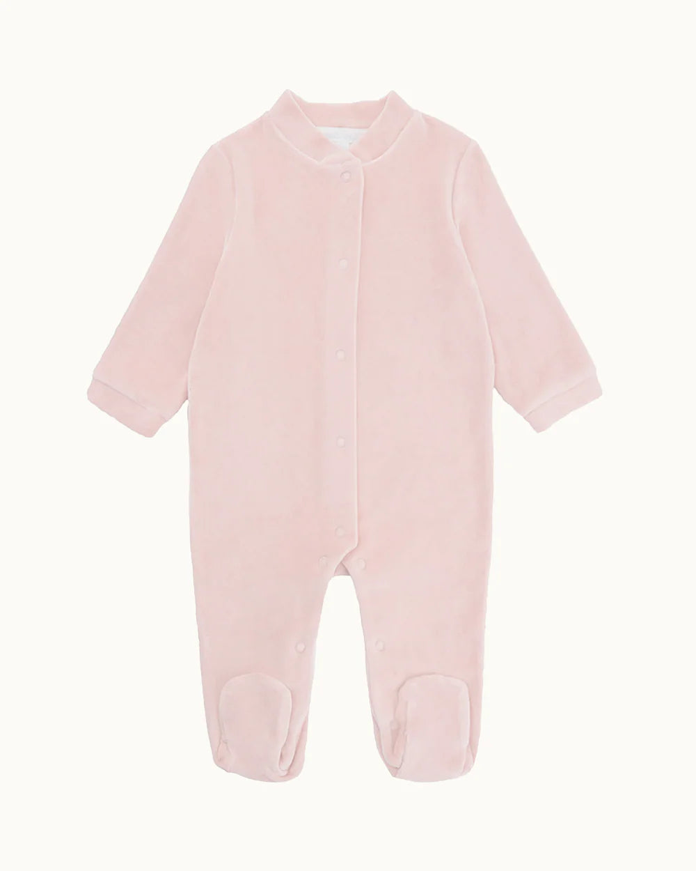 VELOUR GOLD ANGEL WING SLEEPSUIT