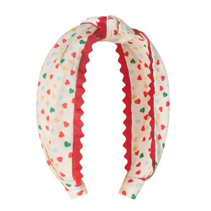 Heart Print Knotted Alice