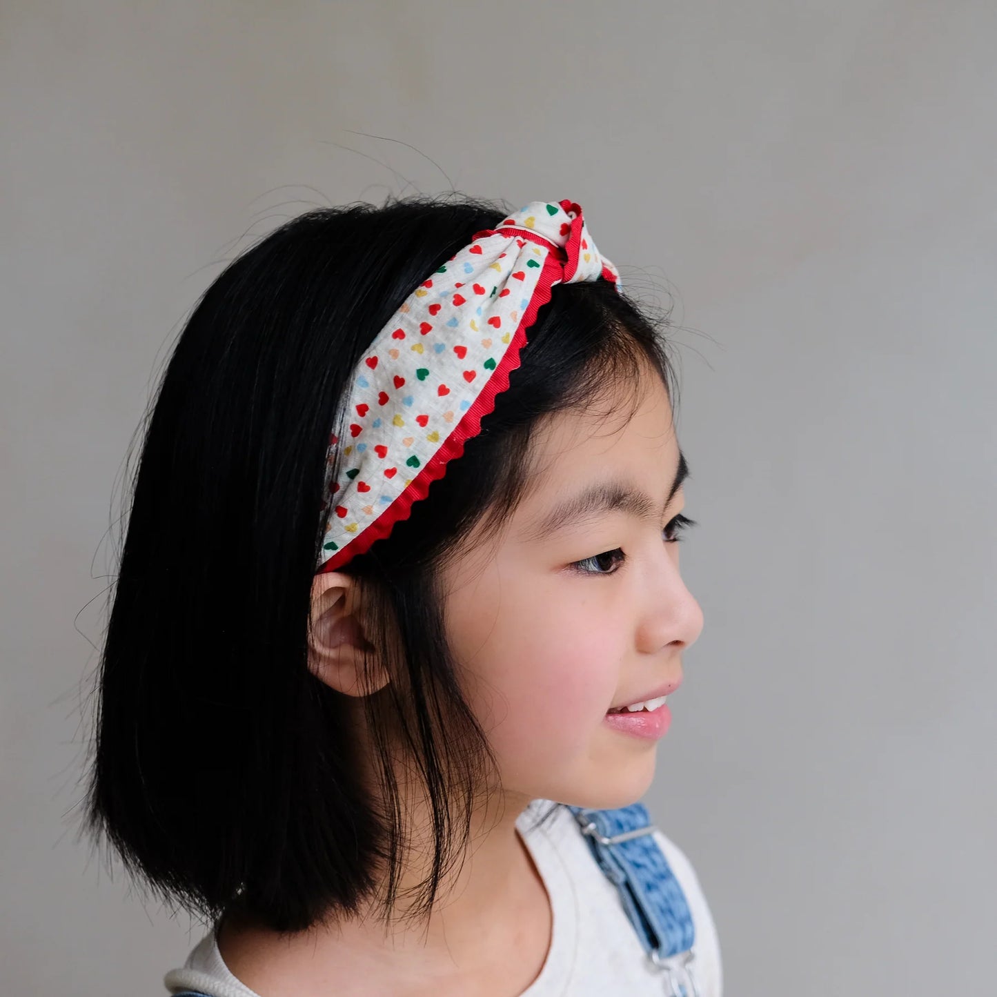 Heart Print Knotted Alice
