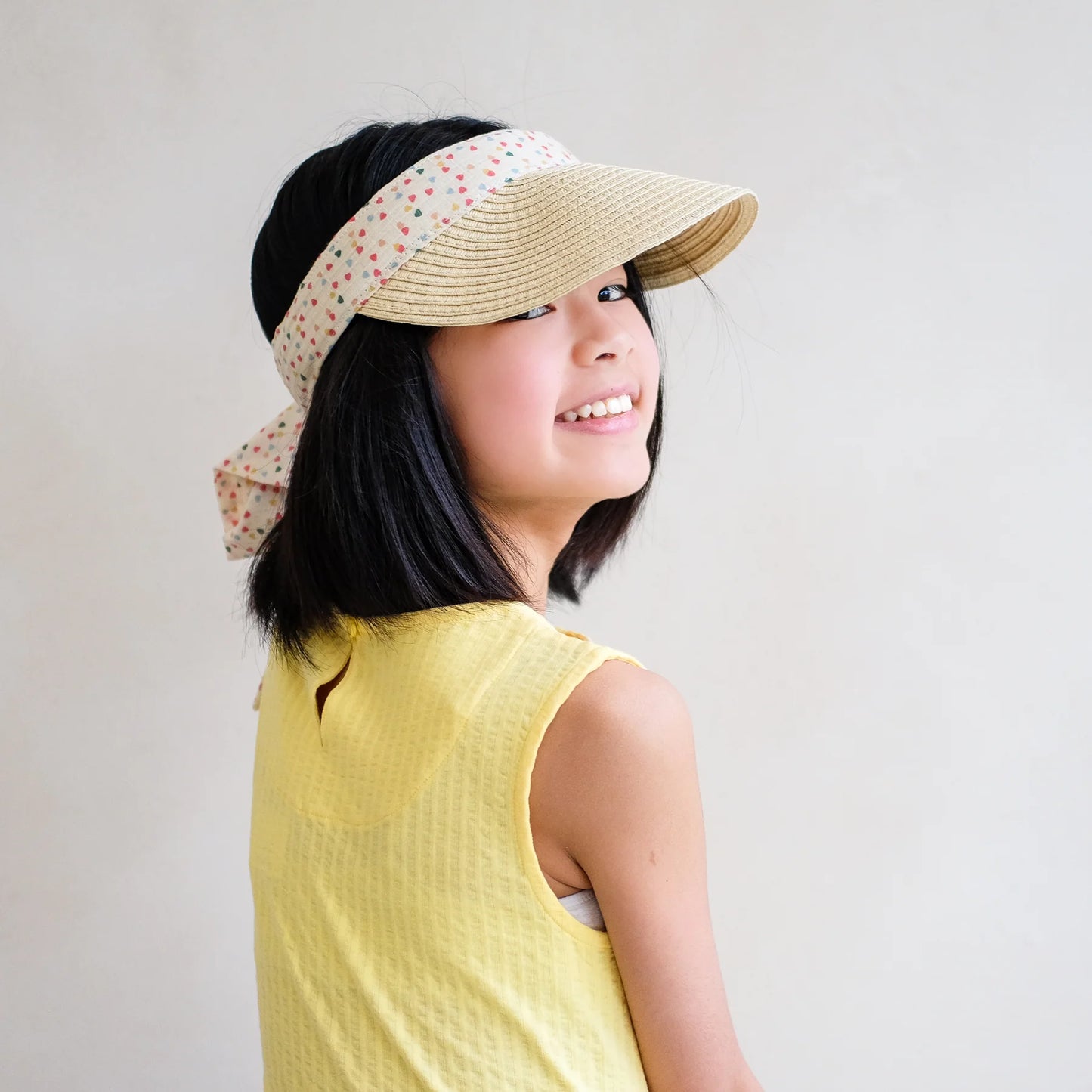 Heart Print Visor