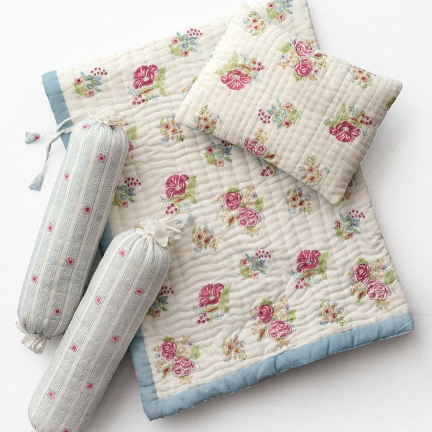 Cotton Muslin Bedding Set-curated from India