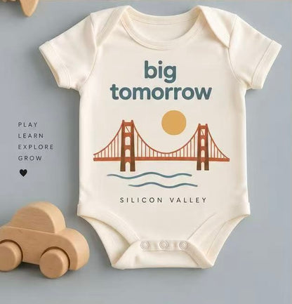 Born in Silicon Valley Newborn onesie