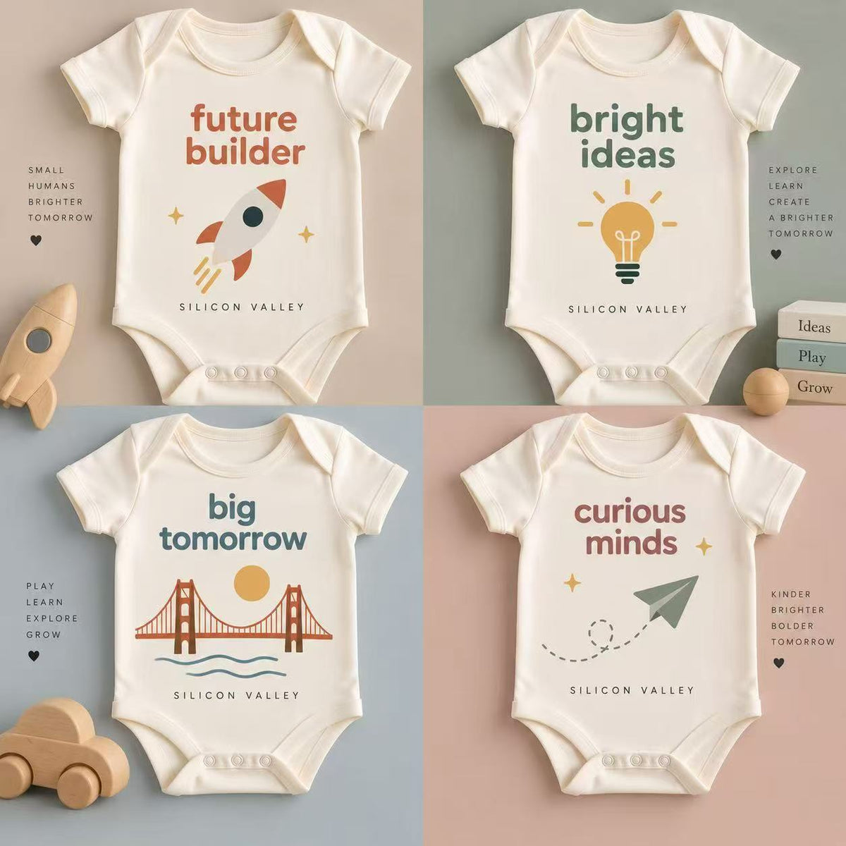 Born in Silicon Valley Newborn onesie