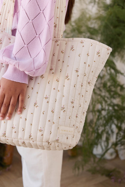 Emiko Quilted Tote - Dina Antique