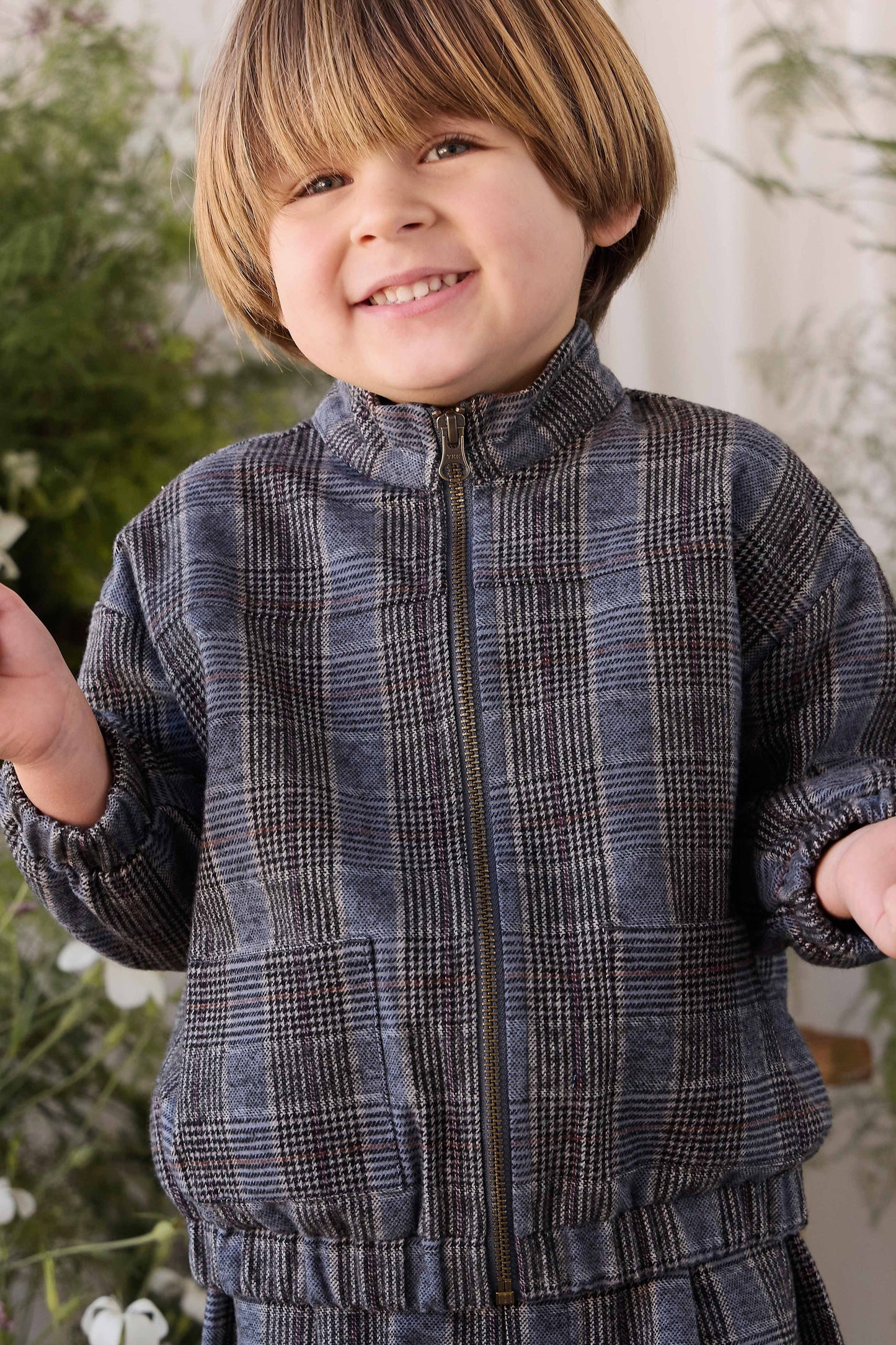 Campbell Jacket - Checked Cotton