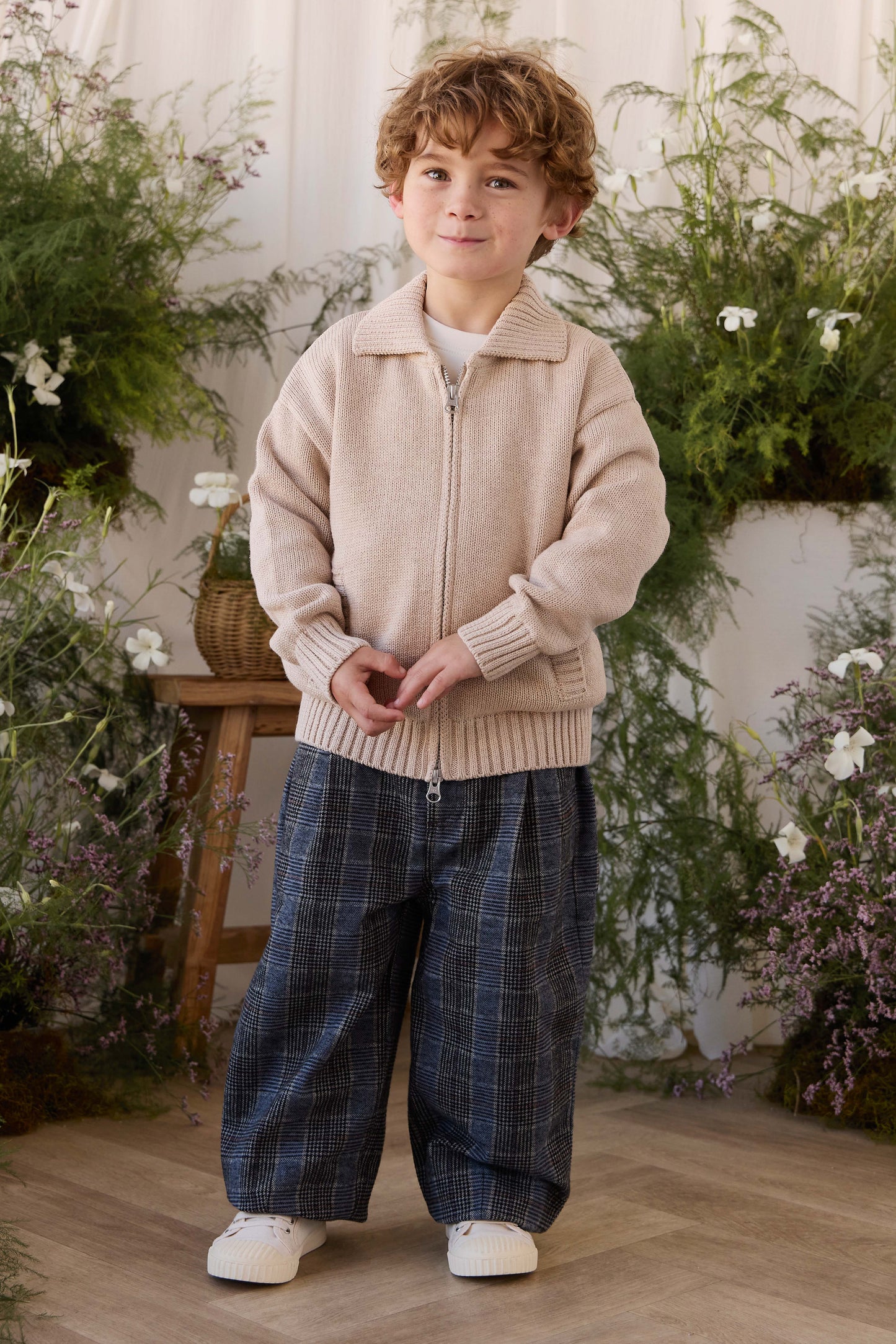 Campbell Pants - Checked Cotton