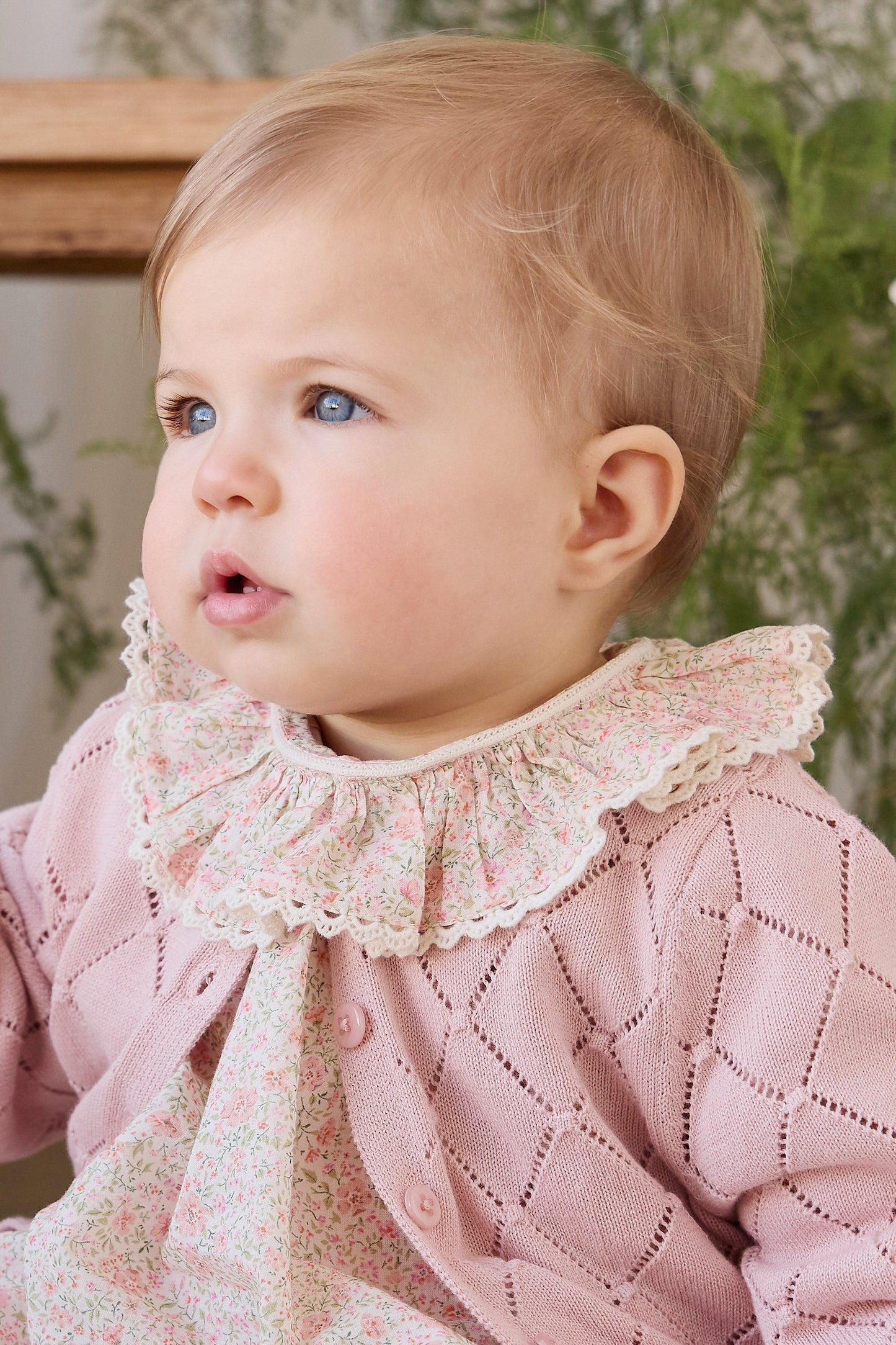 Lilah Cardigan - Shell Pink