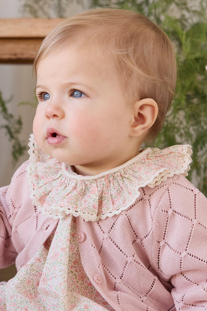 Lilah Cardigan - Shell Pink