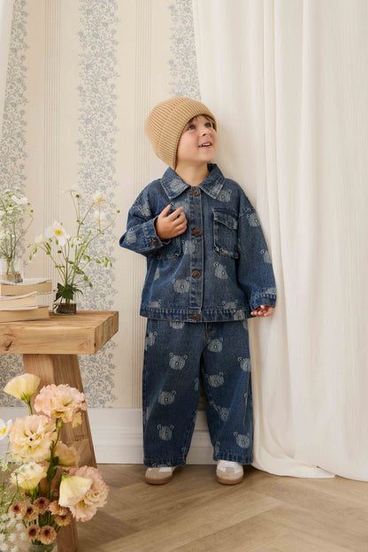 Nicolai Jacket - Teddy Face Denim