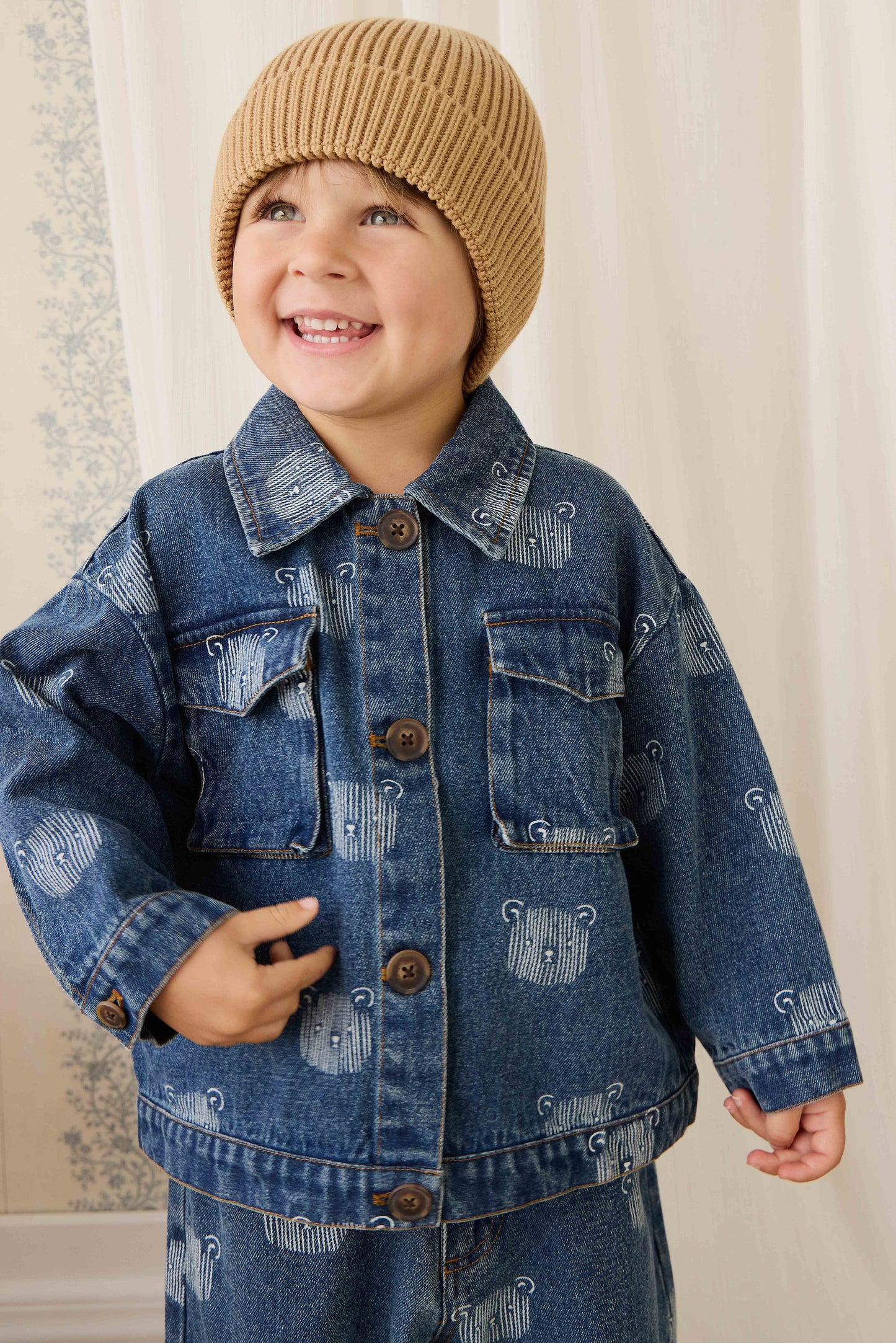 Nicolai Jacket - Teddy Face Denim