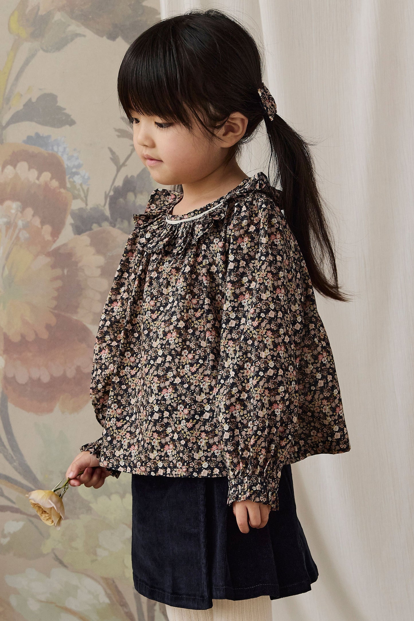 Organic Cotton Leonie Top - Luca Floral