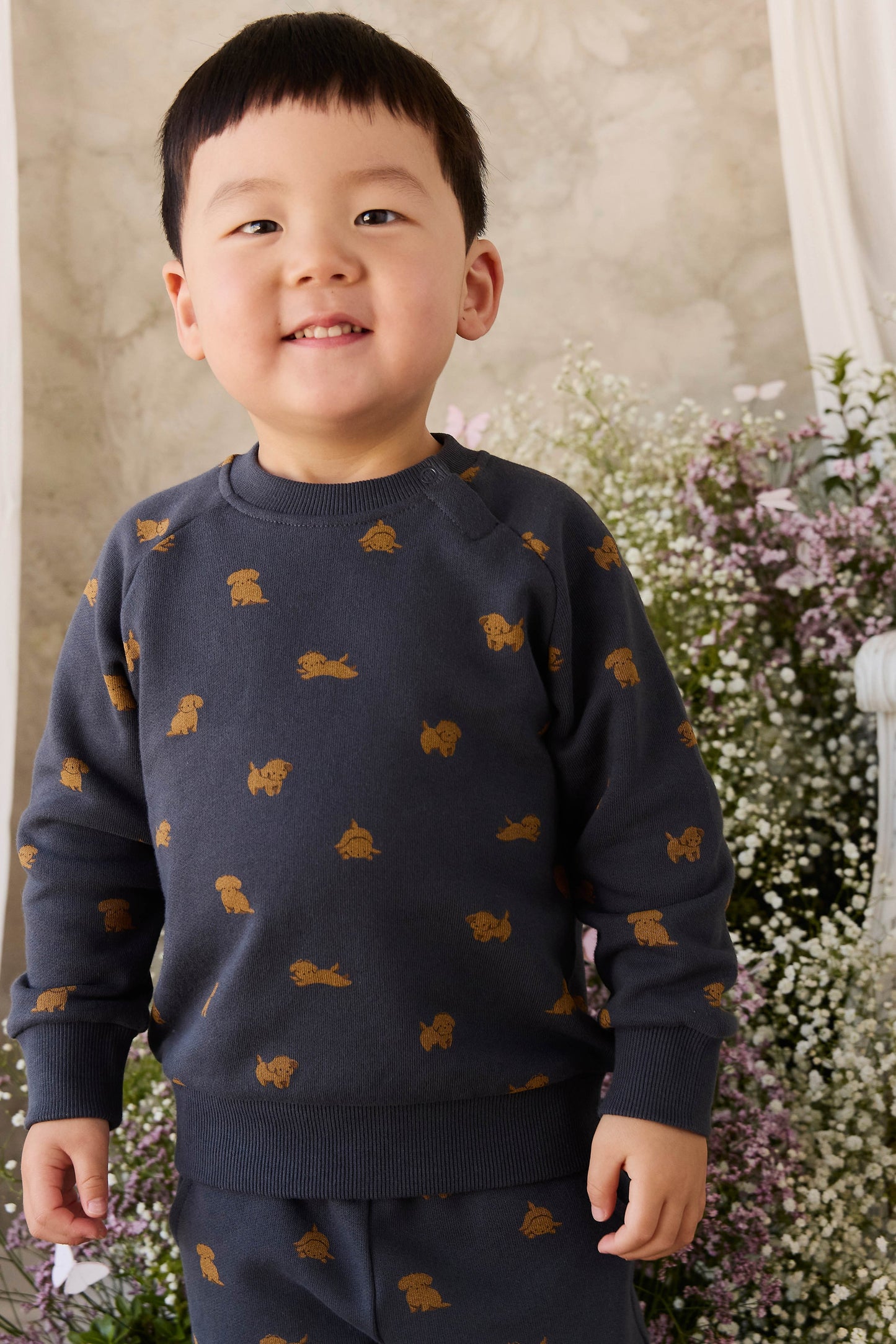 Organic Cotton Flynn Sweatshirt - Playful Milo Captain