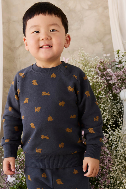 Organic Cotton Flynn Sweatshirt - Playful Milo Captain