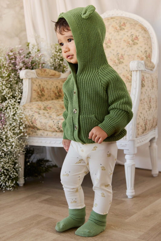 Organic Cotton Everyday Legging - Playful Honey