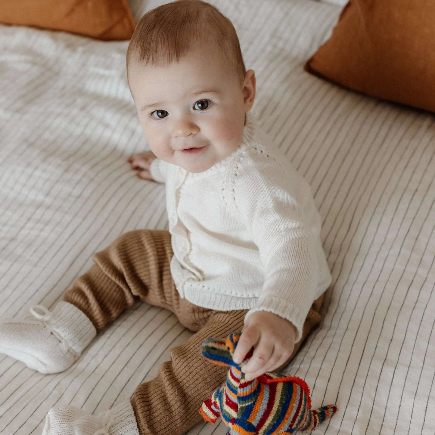 Cashmere Baby Cardigan-curated from UK