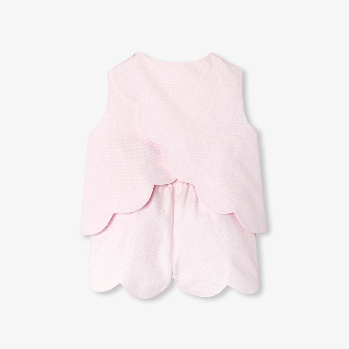 Baby Girl Ceremony Ensemble - Powder Pink