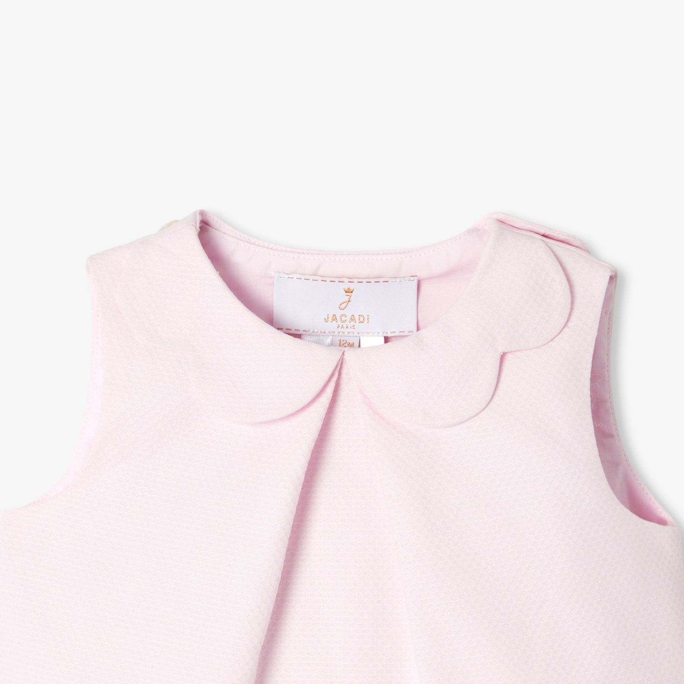 Baby Girl Ceremony Ensemble - Powder Pink