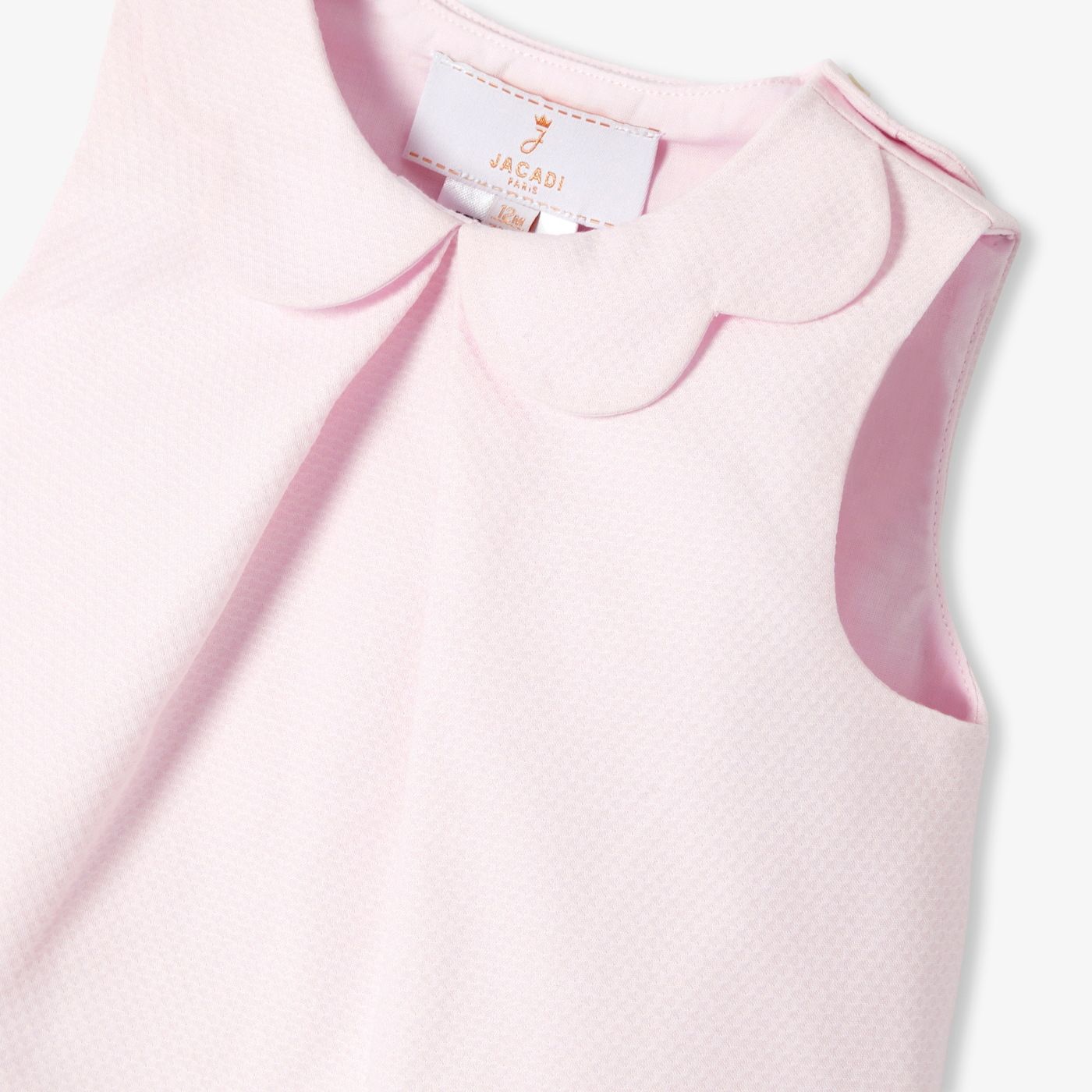 Baby Girl Ceremony Ensemble - Powder Pink