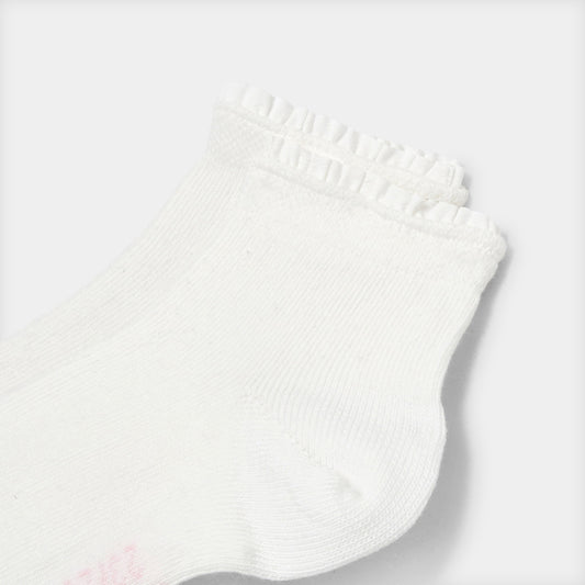 Girl Maison Guille Socks - Jacadi White
