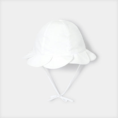 Baby Girl Hat - White