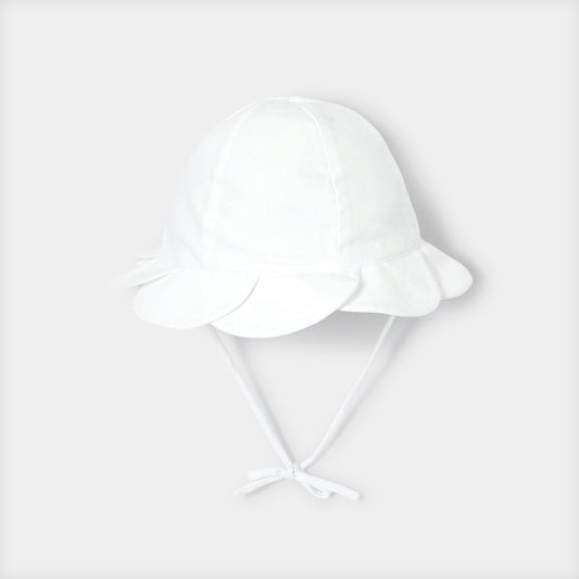 Baby Girl Hat - White