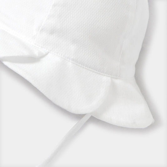 Baby Girl Hat - White