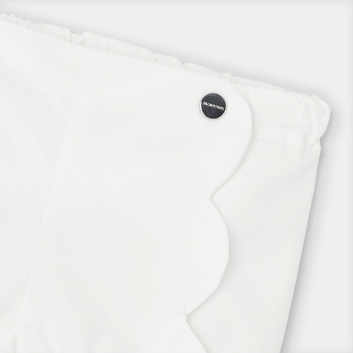 Baby Girl Twill Shorts - White