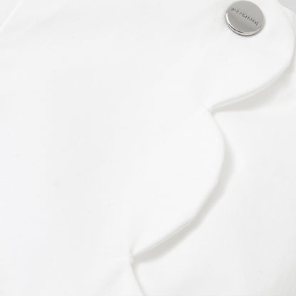 Baby Girl Twill Shorts - White